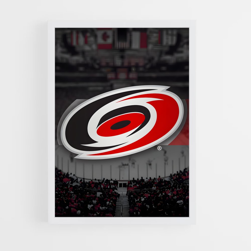 Poster Tempête de Carolina – affiche Hockey sur glace (vue 3)